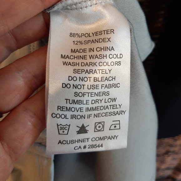 FootJoy Full Zip Performance Golf Jacket Men's Large Grey Black Outerwear - Picture 7 of 8